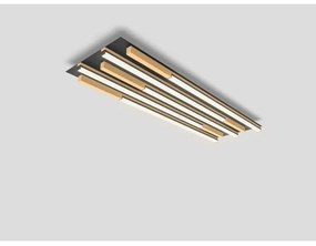 Wofi 9031-506L - LED Stmievateľné stropné svietidlo PALERMO LED/57W/230V drevo