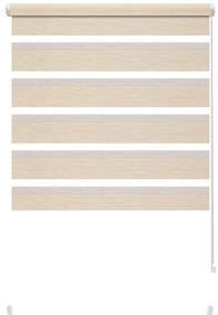 Krémová roleta deň a noc 42,5x150 cm Zebra Silvalin – Gardinia