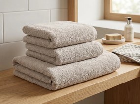 Osuška NORIELLE 70x140 cm béžová, 100% bavlna