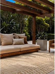 Krémovobiely/v prírodnej farbe vnútorný a vonkajší koberec 120x170 cm Haringey Barkham – Ted Baker