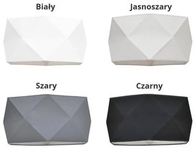 Závesné svietidlo Diamond, 1x textilné tienidlo (výber zo 4 farieb), (výber z 3 farieb konštrukcie)