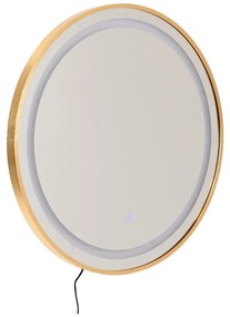 Nástenné zrkadlo s osvetlením 60x60 cm – Ixia