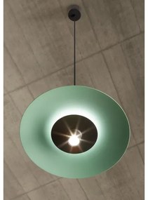 Redo 01-3019-LED Luster na lanku LARS LED/14W/230V+LED/10W pr. 60cm CRI90 zelený