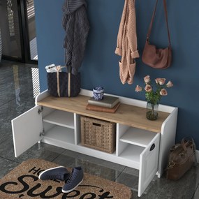 Predsieňová stena P2 - 1636 - Walnut