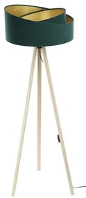 Stojacia lampa GALAXY 1xE27/60W/230V zelená/béžová