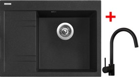 Akčný set Sinks RIM 650 P Granblack + batéria VITALIA černá