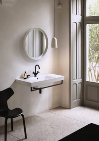 GSI GSI, NUBES keramické umývadlo 100x50cm, s odkladacími plochami, biela ExtraGlaze, 9651111