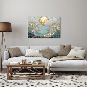 Obraz - 3D perly v oceáne (90x60 cm)