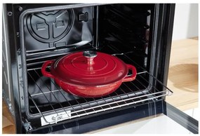 Silvercrest®  Liatinová servírovacia panvica, 2,4 l (červená)  (100393065)