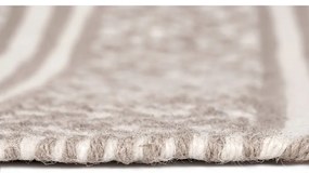 Béžová textilná kúpeľňová predložka 50x80 cm Shaki – Wenko