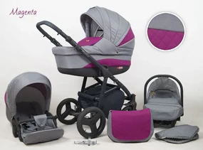 Kombinovaný kočík Raf-pol Marlux - Magenta (2-kombinácia)