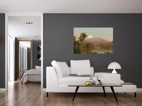 Obraz - Frederic Edwin Church, Tamaca Palms, reprodukcia (90x60 cm)