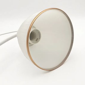 Luster na reťazi RETRO 2xE27/60W/230V matná biela