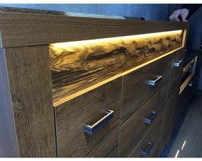 Tempo Kondela Vitrína, jaseň tmavý, INFINITY I-03