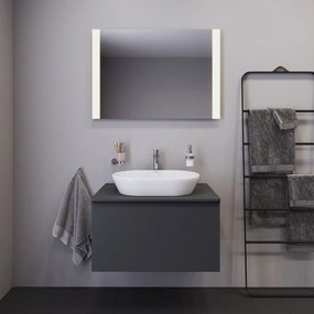 DURAVIT D-Neo oválna umývadlová misa bez otvoru, bez prepadu, 600 x 400 mm, biela, s povrchom WonderGliss, 23726000701