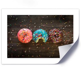 Gario Plagát Farebné šišky Farba rámu: Bez rámu, Veľkosť: 100 x 70 cm