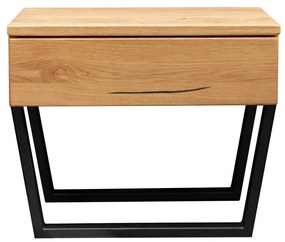 Nočný stolík z masívu duba DOMINIK