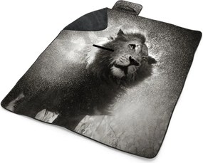 Sablio Plážová deka Mokrý lev: 200x140 cm