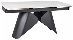 Rozkládací jídelní stůl Armando 160/240 bílý/černý