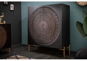 Komoda 41105 100cm Mandala Drevo Mango - Komfort-nábytok