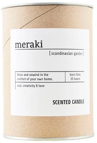 Meraki Vonná sviečka SCANDINAVIAN GARDEN 10,5 cm (Mkap030)