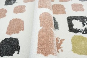 Detský koberec LIMA M038A krémový / ružový