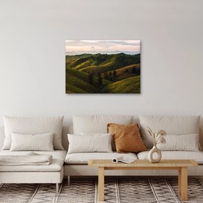 Obraz - Výhľad na thajské kopčeky (70x50 cm)