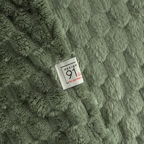 DEKA Z MIKROFLANELU CINDY6 170X210 CM OLIVOVÁ