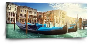 Sablio Obraz Gondola - 110x50 cm
