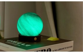 Tmavohnedá svetelná dekorácia na USB ø 8 cm Sand Storm – Gingko