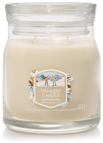 Yankee Candle vonná sviečka Signature v skle stredná Vanilla Flurries, 368 g, S