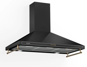 Klarstein Victoria 90, digestor, 90 cm, nástenný, 644,5 m³/h, LED, retro dizajn, slonovinový