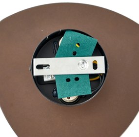 Dizajnové nástenné svietidlo bronzové organické 20 cm 2-svetlá - Pulley