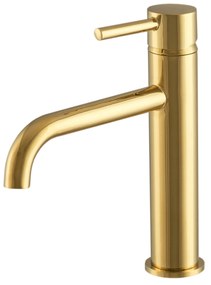Gamma Roy, umývadlová batéria h-220, zlatá lesklá, GMA-BRYU-GD
