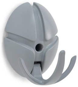 Sivý nástenný háčik Tick – Spinder Design