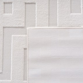 Ayyildiz, Kusový koberec Doha 1656 Cream, 80x150, béžová, chodba / predsieň