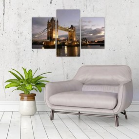 Obrázok - Tower Bridge v noci (90x60 cm)