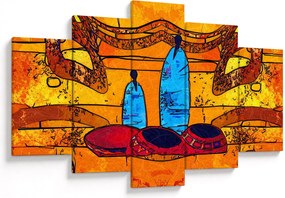 Obraz - Staroveká maľba (150x105 cm)