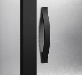Gelco Gelco, SIGMA SIMPLY BLACK sprchové dvere posuvné pre rohový vstup 800 mm, sklo BRICK, GS2480B