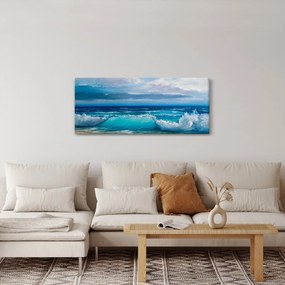 Obraz - Morské vlny (120x50 cm)