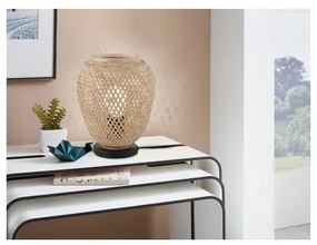 Eglo 55699 - Stolná lampa DEMBLEBY 1xE27/40W/230V béžová