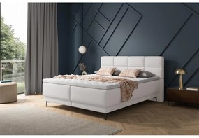 Manželská kontinentálna posteľ 140 cm Riviera 140 (s roštom a matracom) (s úl. priestorom) (sivá + čierna). Vlastná spoľahlivá doprava až k Vám domov. 1099649