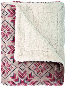 Deka Sherpa Cosy vločky