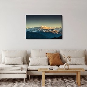 Obraz - vrcholky veľhôr (90x60 cm)