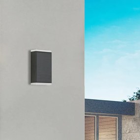 Brilagi - LED solárne nástenné svietidlo SUN GUARD LED/2W/3,7V 2000 mAh IP45