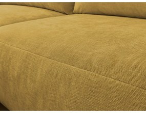 Okrovožltá rohová pohovka Aden – Bobochic Paris