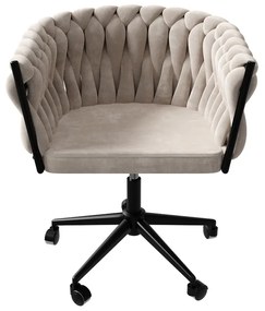 Otočné kancelářské křeslo Delphi šedé/černé