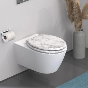 Eisl Sanitär WC sedadlo MDF Soft Close Marmor Stone 80194