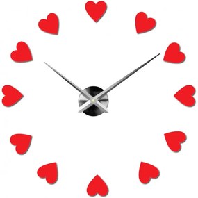Veľké nástenné hodiny s motívom srdca I SENTOP 12S051 Wall clock HEU-