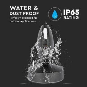 LED Vonkajšie nástenné svietidlo LED/7W/230V 4000K IP65 čierna